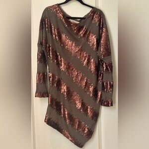 Mark & James Bias Cut Sequin Dress